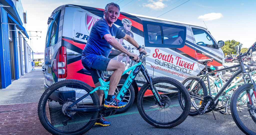 Roger Campbell at South Tweed Supercycle